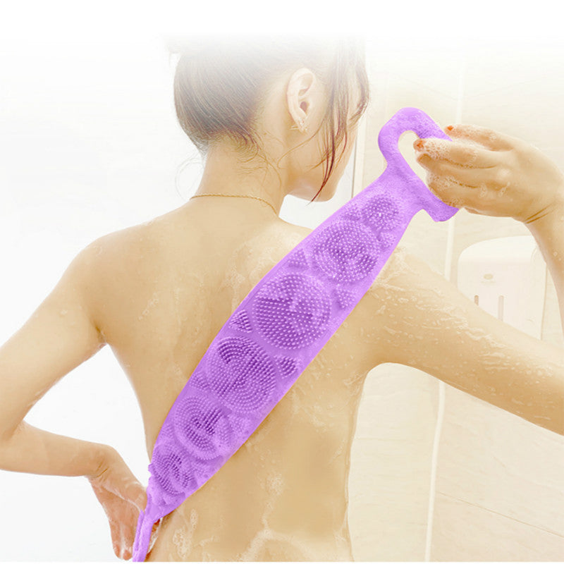 Bath Towel Silicone Rubbing Back Towel